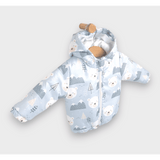 Jachetă matlasată Rainy Baby 62 - 92 cm. Urși polari