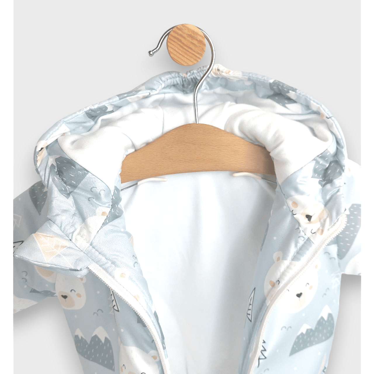 Jachetă matlasată Rainy Baby 62 - 92 cm. Urși polari