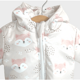 Jachetă matlasată Rainy Baby 62 - 92 cm. Vulpi