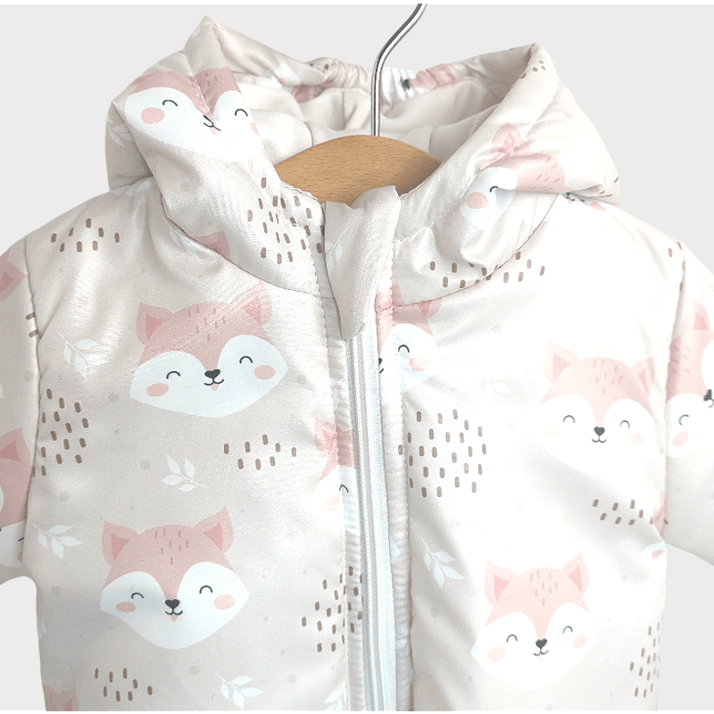 Jachetă matlasată Rainy Baby 62 - 92 cm. Vulpi