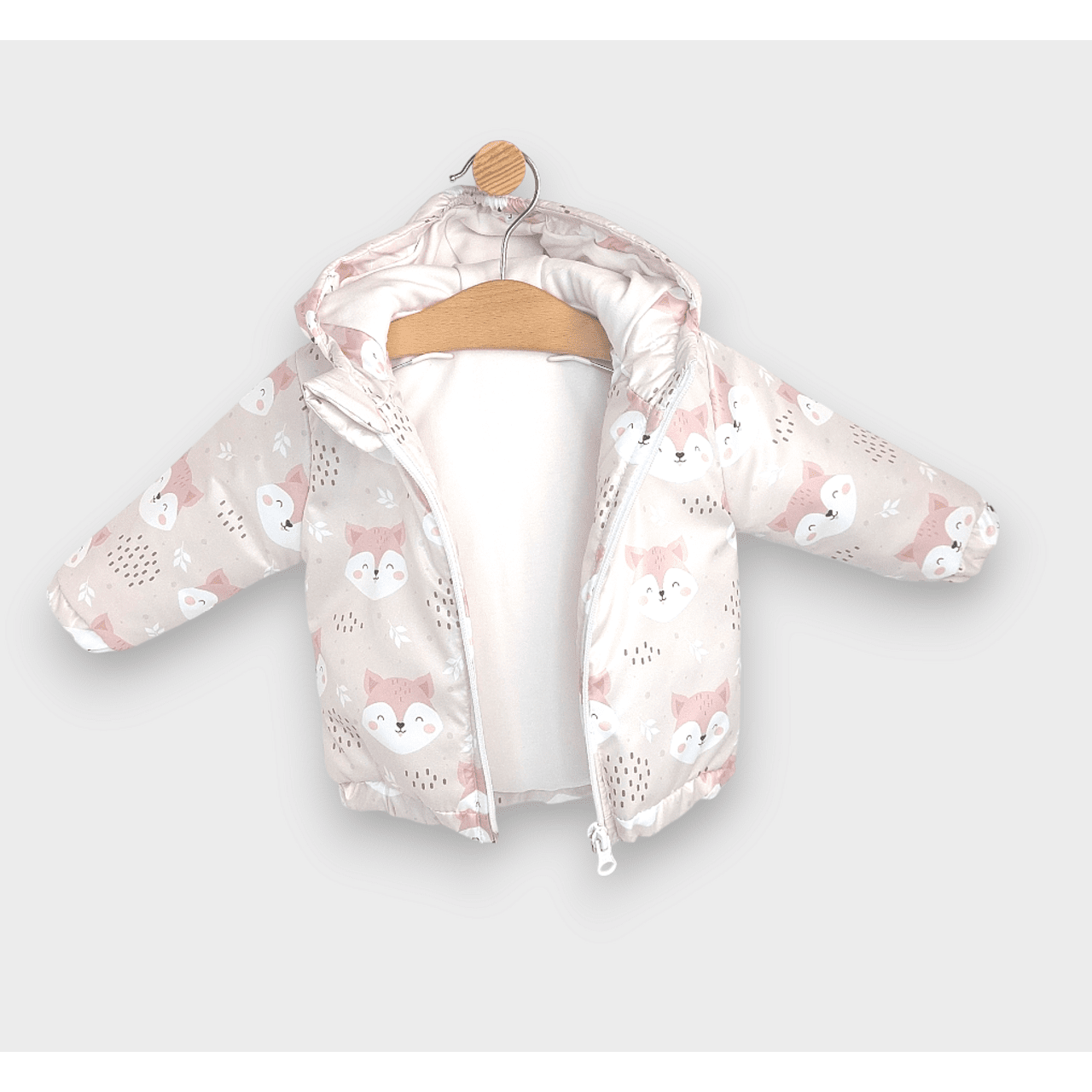 Jachetă matlasată Rainy Baby 62 - 92 cm. Vulpi