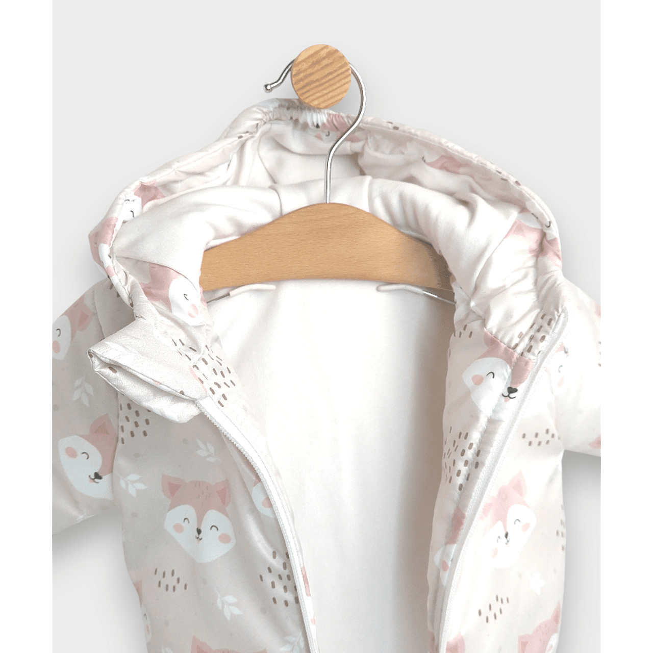 Jachetă matlasată Rainy Baby 62 - 92 cm. Vulpi