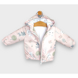 Бебешко Ватирано Яке 62 92 См. Pink Deer Rainy