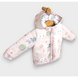 Бебешко Ватирано Яке 62 92 См. Pink Deer Rainy