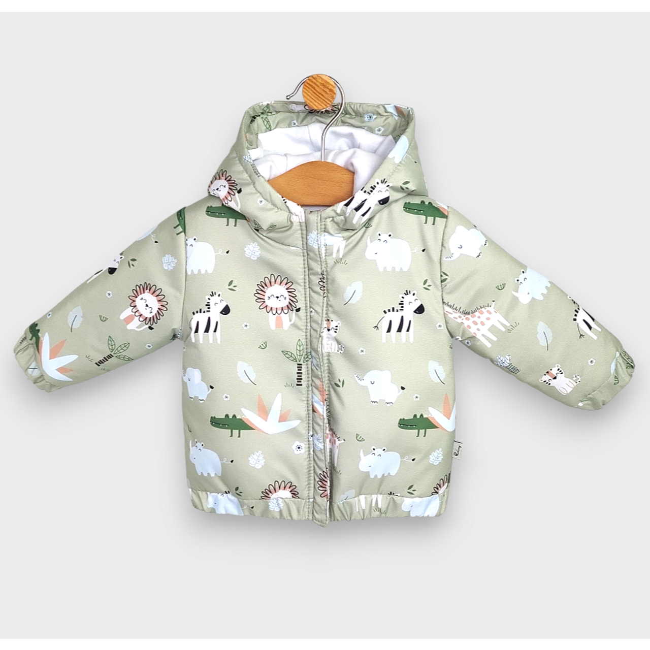 Бебешко Ватирано Яке 62 92 См. Safari Rainy
