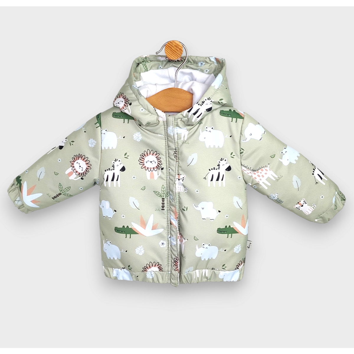Бебешко Ватирано Яке 62 92 См. Safari Rainy