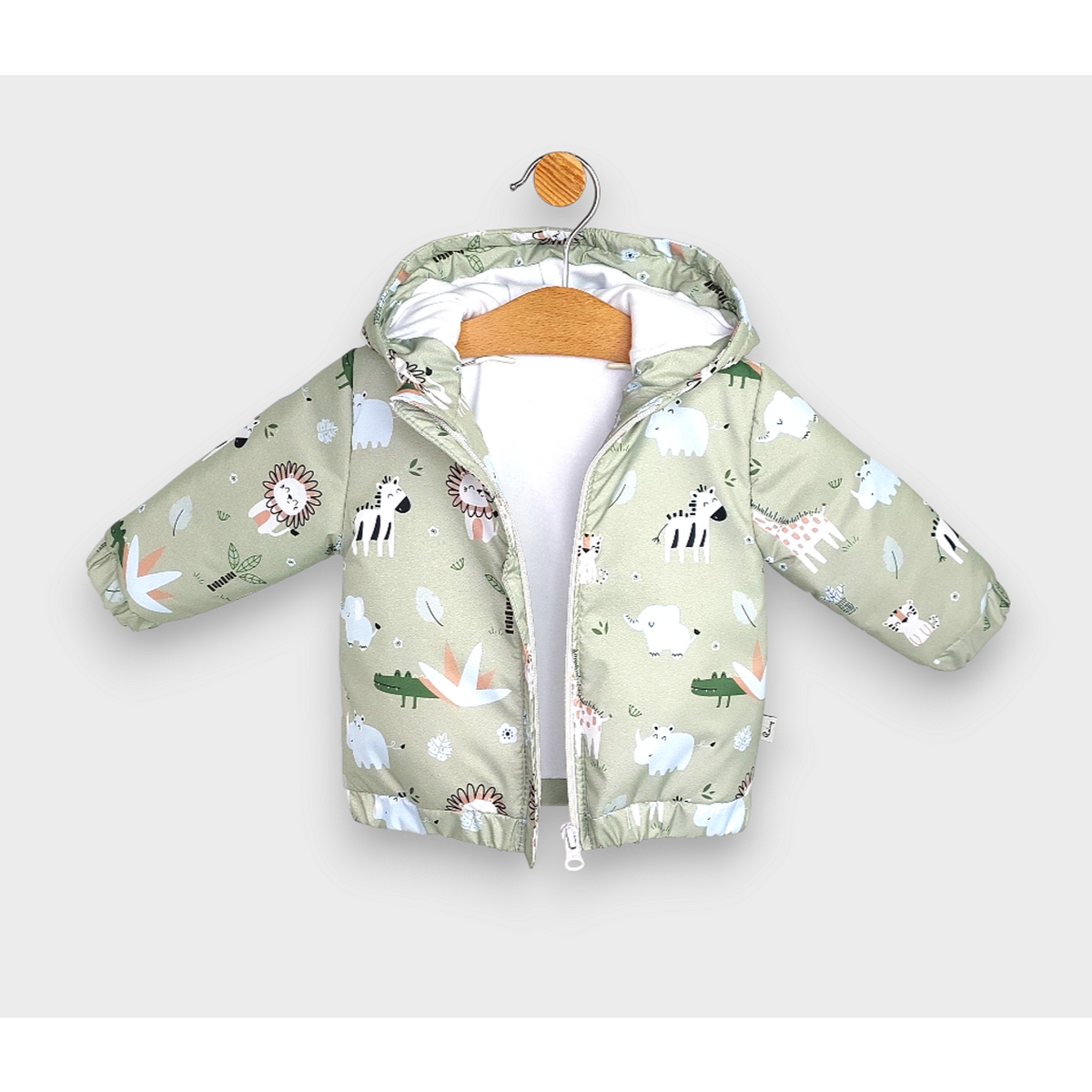 Бебешко Ватирано Яке 62 92 См. Safari Rainy
