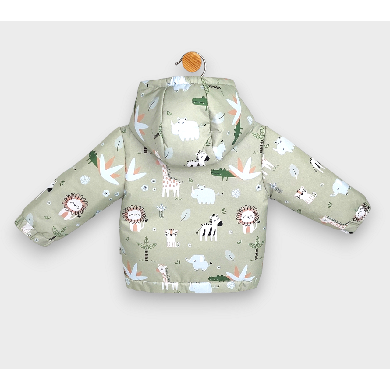 Бебешко Ватирано Яке 62 92 См. Safari Rainy