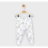 Pijamale ploioase pentru copii cu mâneci lungi 74 - 110 cm. Ursuleț de pluș roz