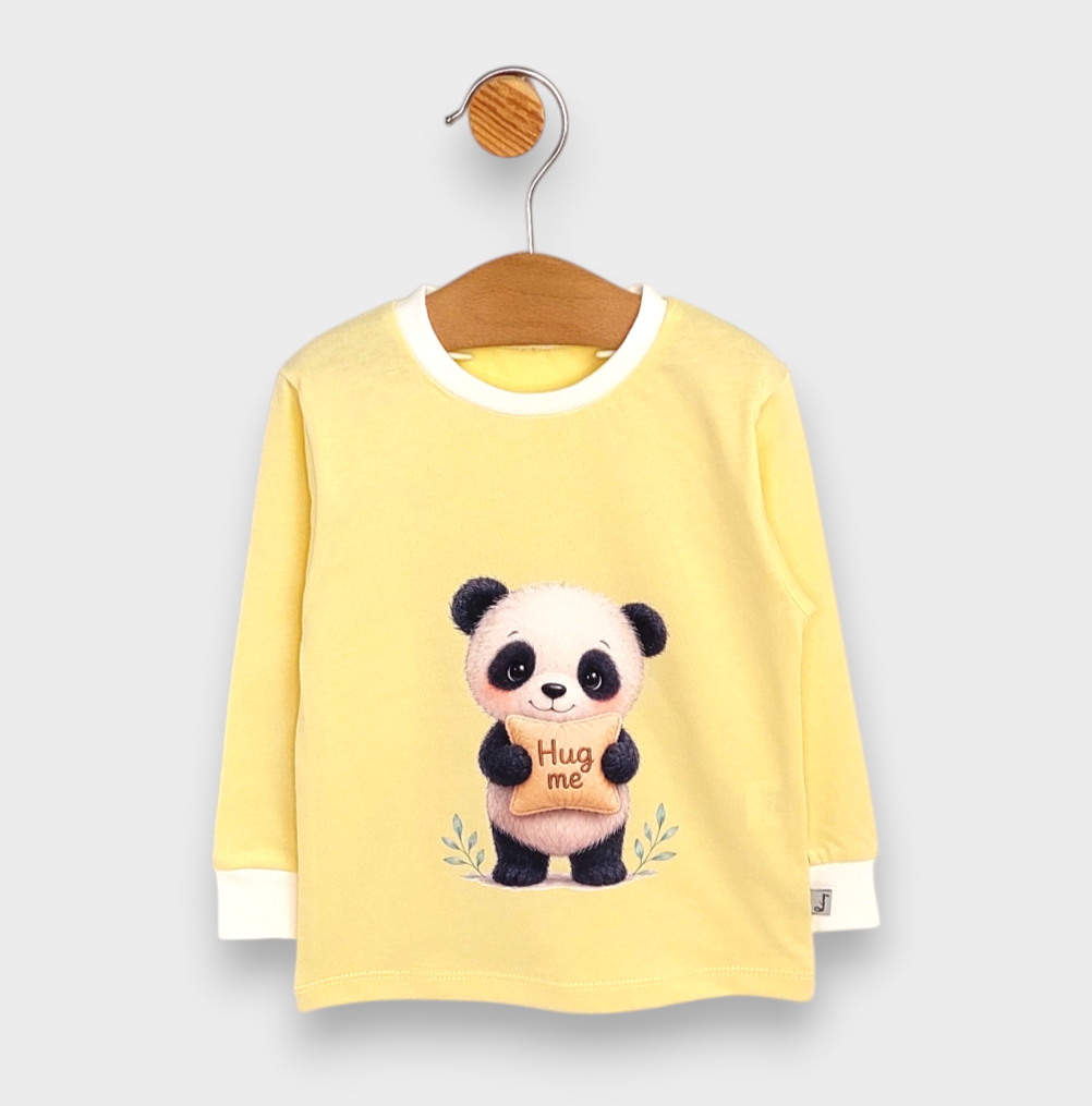 Детска Пижама С Дълъг Ръкав Hug Me Panda 74 110см. Rainy