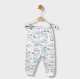 Pijamale ploioase pentru copii cu mâneci lungi, unicorn pe un nor, 74 - 110 cm.