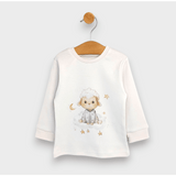 Детска Пижама С Дълъг Ръкав Sheep 74 110 См. Нежно Екрю Rainy