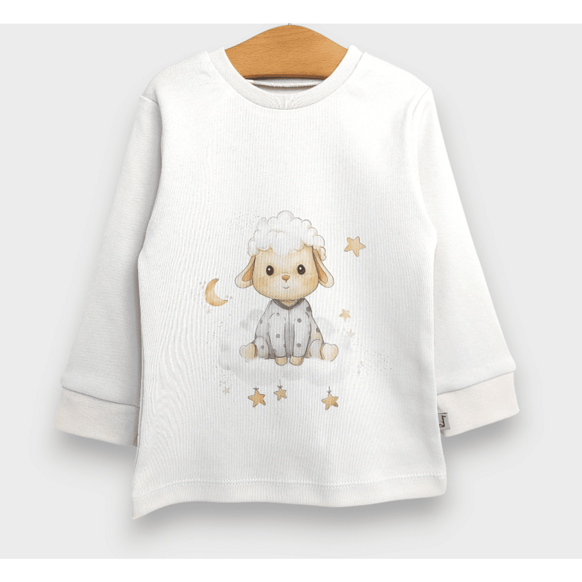 Детска Пижама С Дълъг Ръкав Sheep 74 110 См. Нежно Екрю Rainy