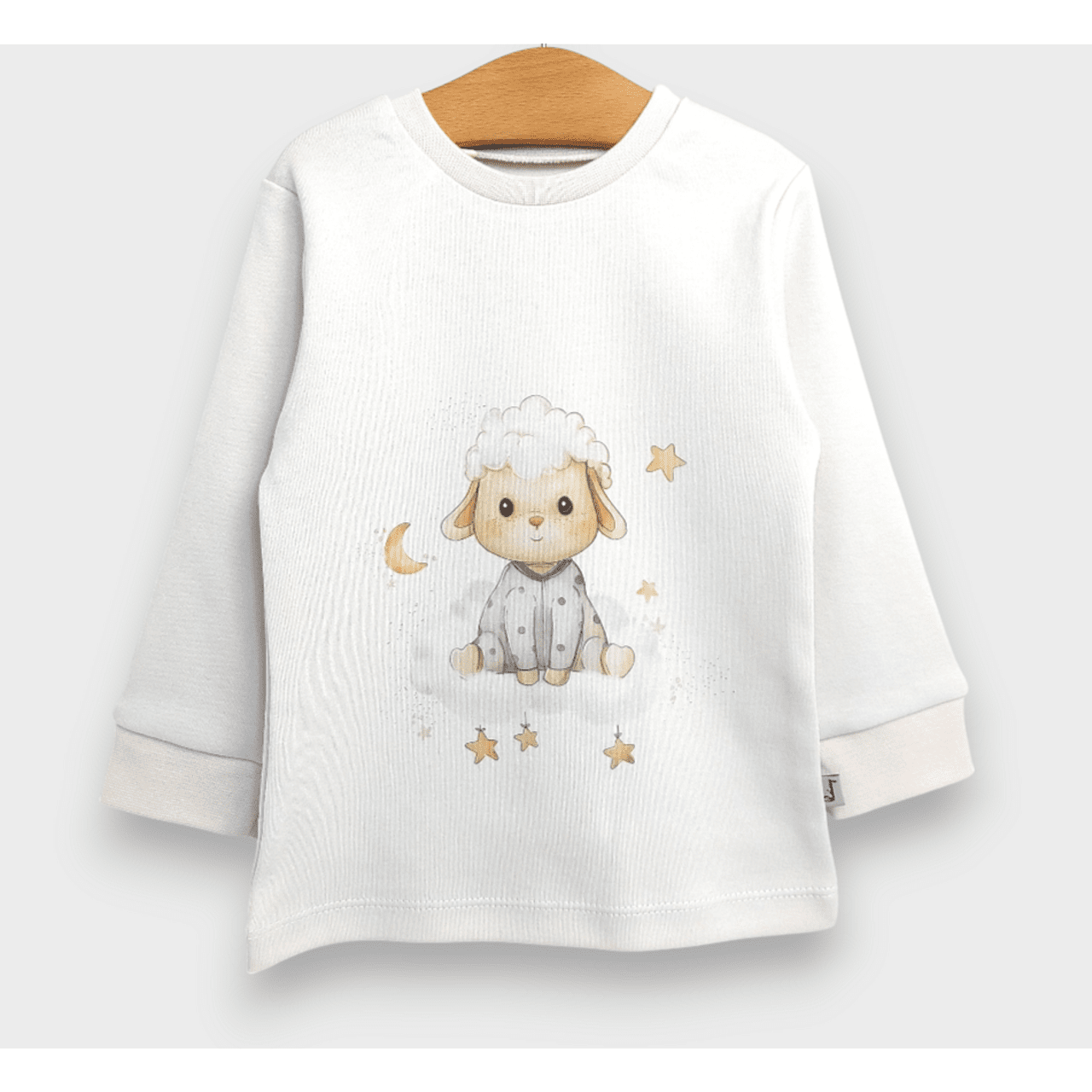 Детска Пижама С Дълъг Ръкав Sheep 74 110 См. Нежно Екрю Rainy