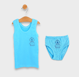 Rainy Детски Комплект 2 Части Мечо Mоряк Тюркоаз