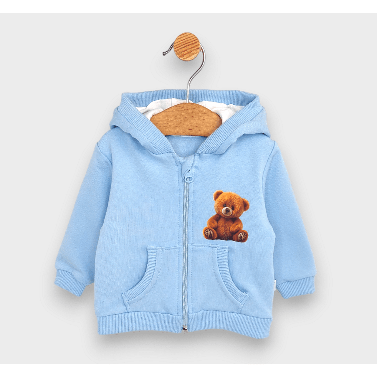 Детски Суитшърт Cute Bear 62 92 См. Син Rainy