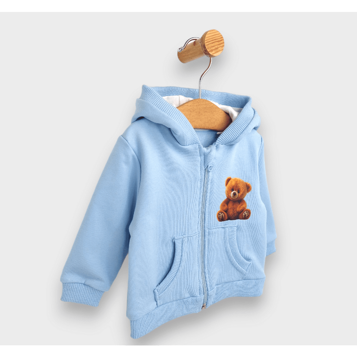Детски Суитшърт Cute Bear 62 92 См. Син Rainy