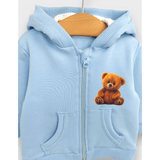 Детски Суитшърт Cute Bear 62 92 См. Син Rainy