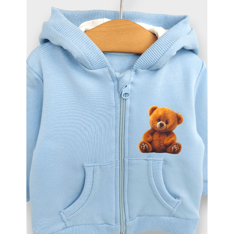 Детски Суитшърт Cute Bear 62 92 См. Син Rainy