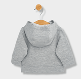 Hanorac Rainy pentru copii, model Koala, 62-86 cm, gri melanj