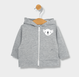 Hanorac Rainy pentru copii, model Koala, 62-86 cm, gri melanj