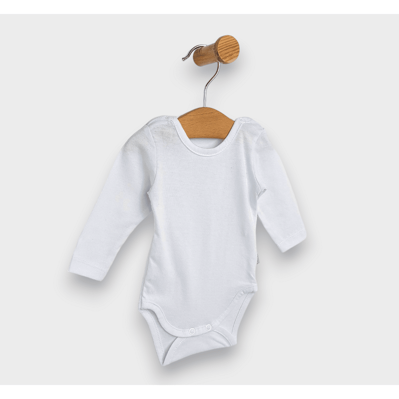 Body simplu pentru copii, model Rainy, cu mâneci lungi, 56-110 cm