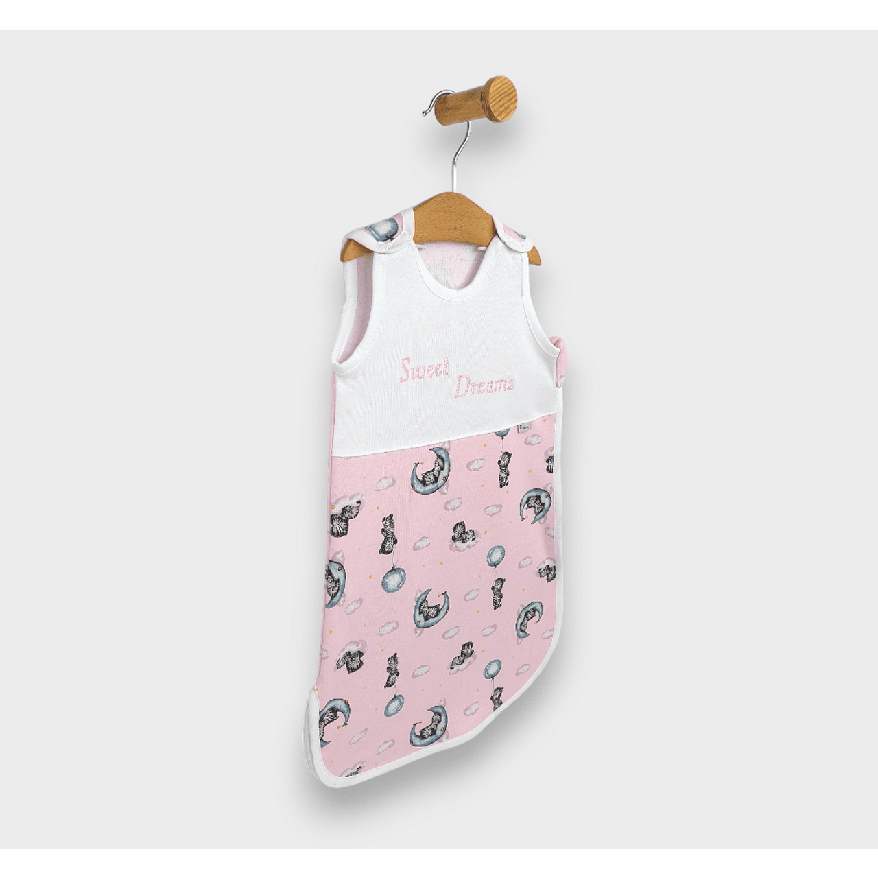 Sac de dormit pentru copii Rainy Sweet Dreams Kitten on a Cloud
