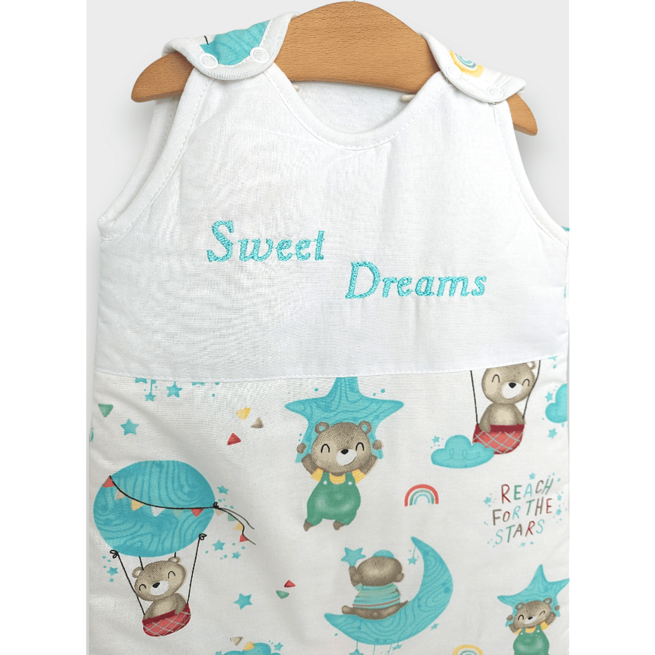 Детско Спално Чувалче Sweet Dreams Мече На Луна Резеда Rainy