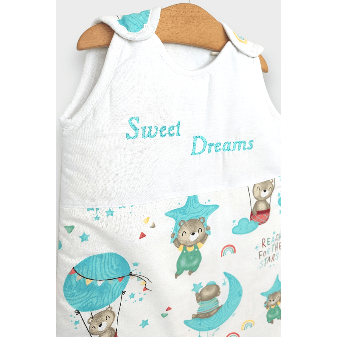 Детско Спално Чувалче Sweet Dreams Мече На Луна Резеда Rainy