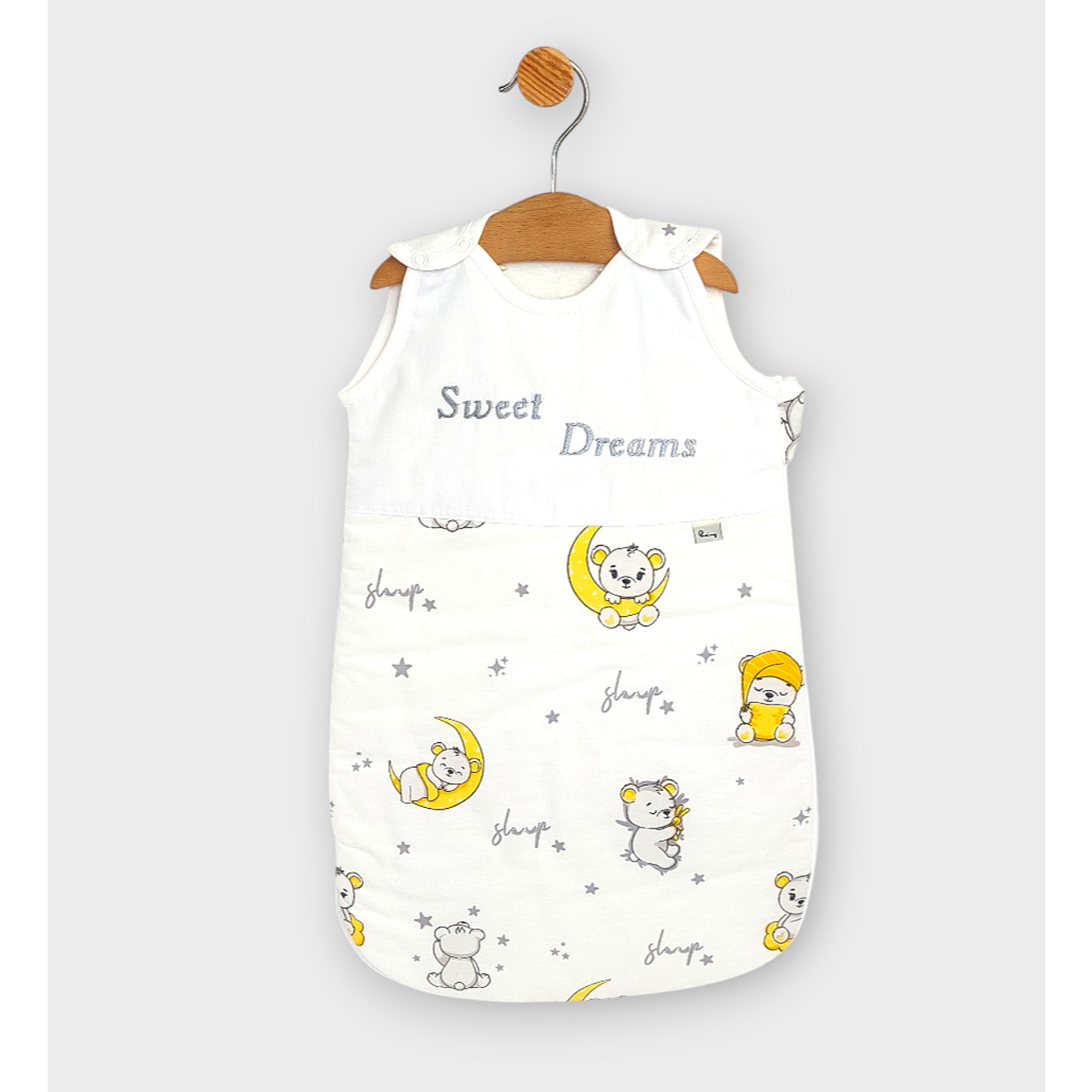 Детско Спално Чувалче Sweet Dreams Мече На Жълта Луна Rainy