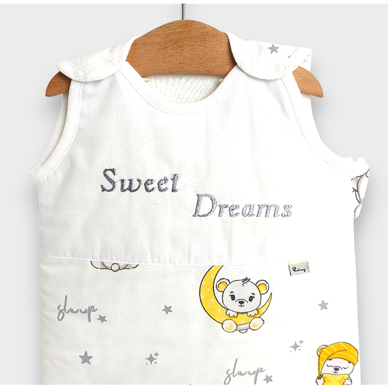 Детско Спално Чувалче Sweet Dreams Мече На Жълта Луна Rainy