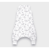 Pijama de ploaie cu ursuleț de pluș roz pentru picioare