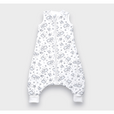 Pijama de ploaie cu ursuleț de pluș albastru pentru picioare