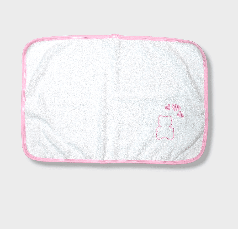 Rainy Хавлиена Кърпа Цветно Мече 40Х60 См. Розов