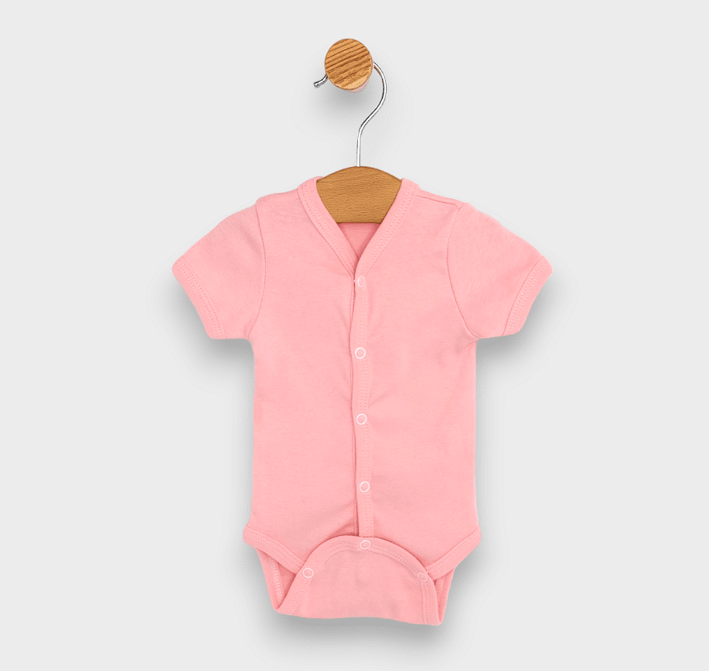 2 részes body szett 56-86 cm. Rózsaszín Rainy