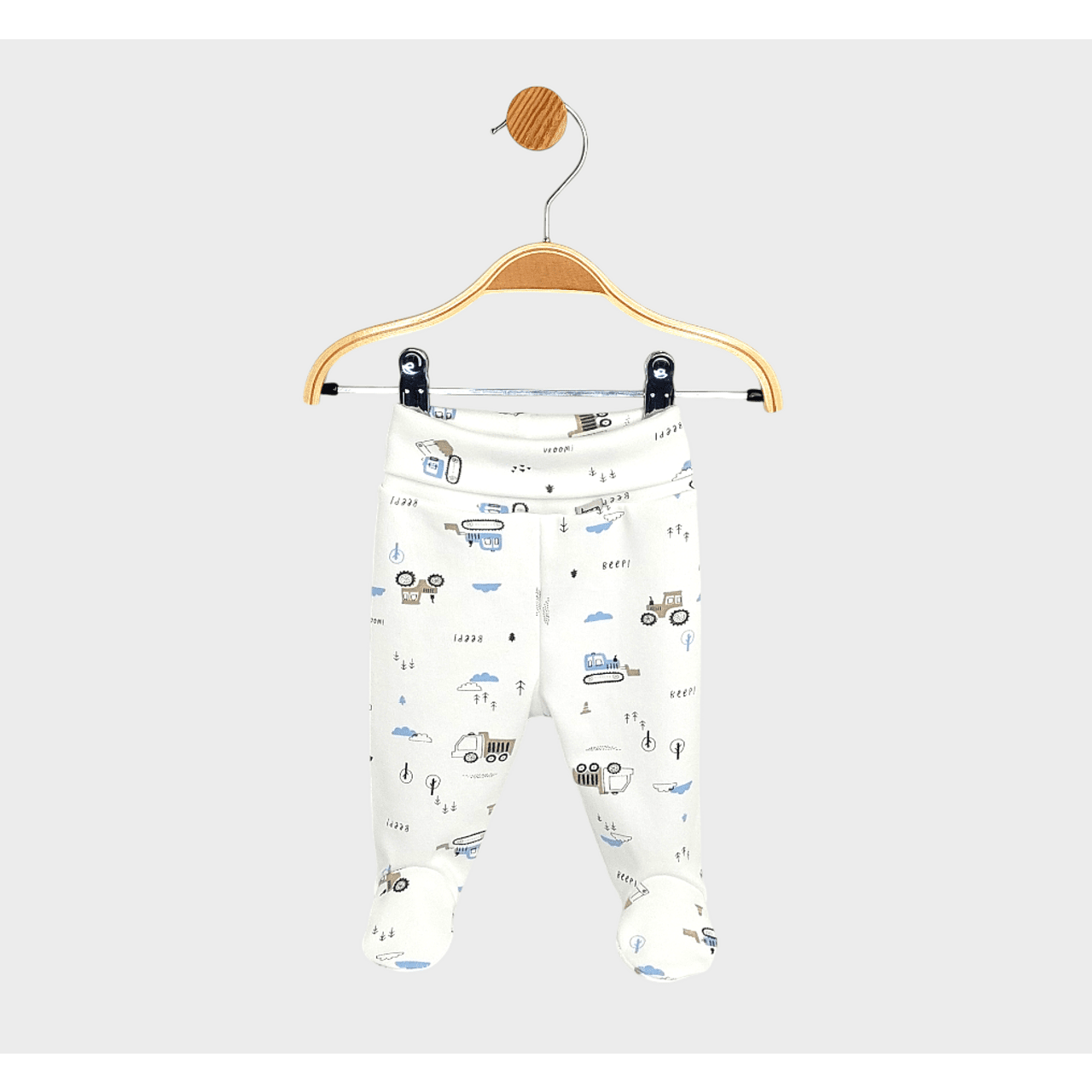 Set de 2 salopete Rainy cu curea inversată 56 - 68 cm. Tractoare / Cobalt