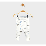 Set de 2 salopete Rainy cu curea inversată 56 - 68 cm. Tractoare / Cobalt