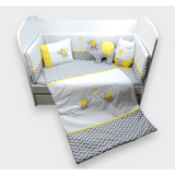 Protecție pentru pătuț Rainy Baby 60x120 cm. Elefant și Bufniță