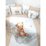 RainyОбиколник За Бебешка Кошара Baby Bear One Size Бежов
