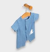 Premium Бебешки Гащеризон Boy 56 80см. Деним Rainy