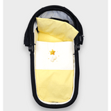 Rainy Спален Комплект За Количка 4 Части Мече Със Звезда Жълт