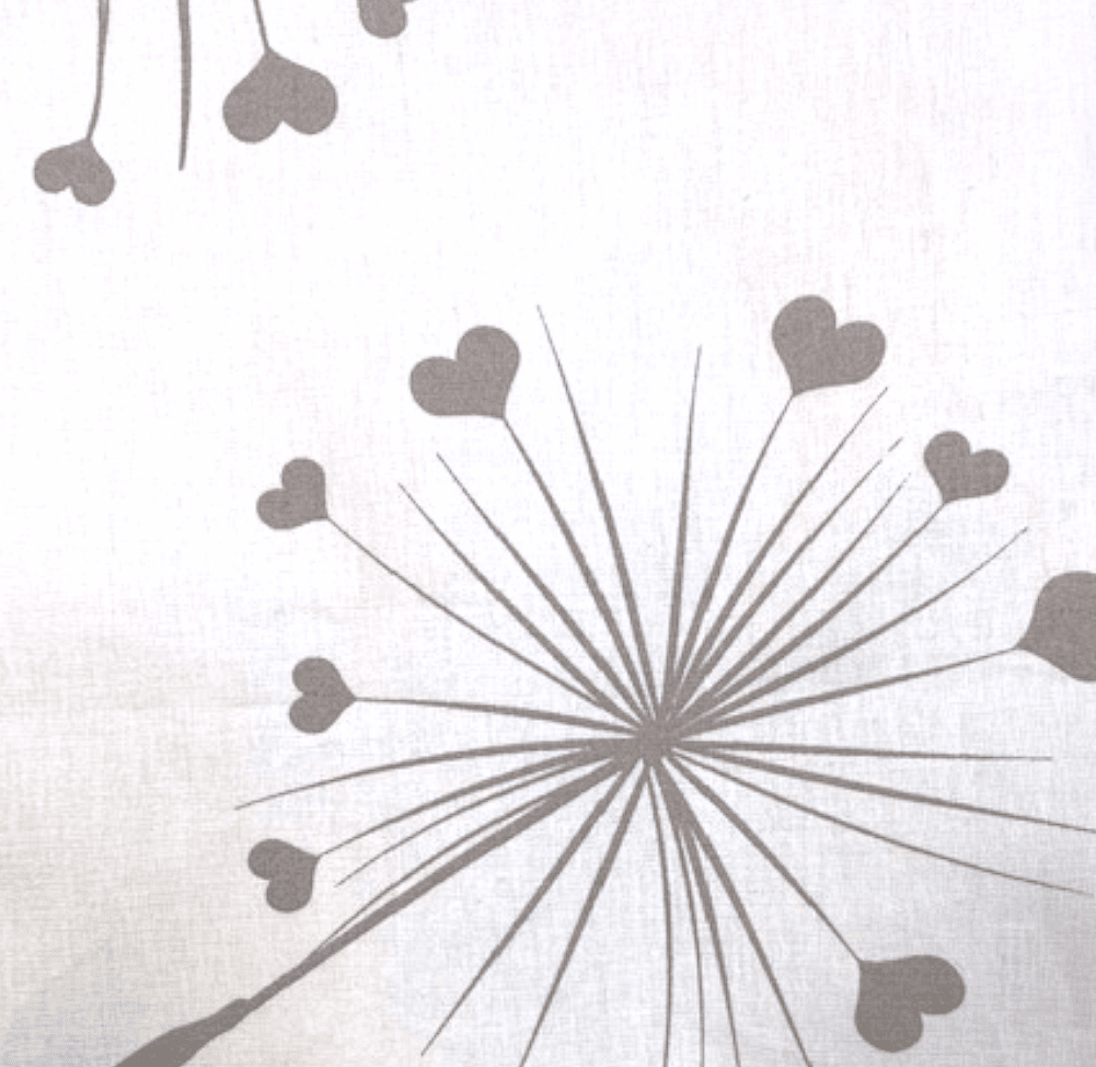 Set de lenjerie de pat pentru cărucior Rainy, 5 piese, model luxos, păpădii maro, vară