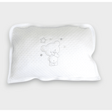 Pernă pentru cărucior Rainy Cutie White