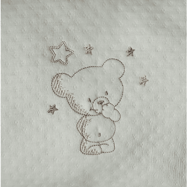 Възглавница За Бебешка Количка Cutie Екрю Rainy