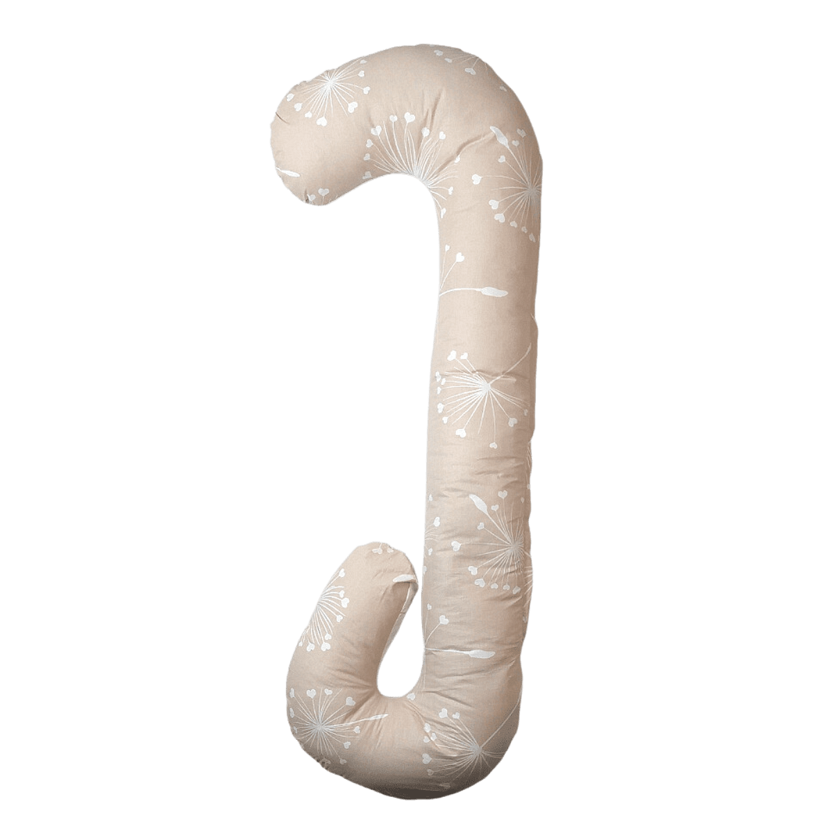 Rainy Възглавница За Бременни И Кърмене "С" Форма Бежови Глухарчета