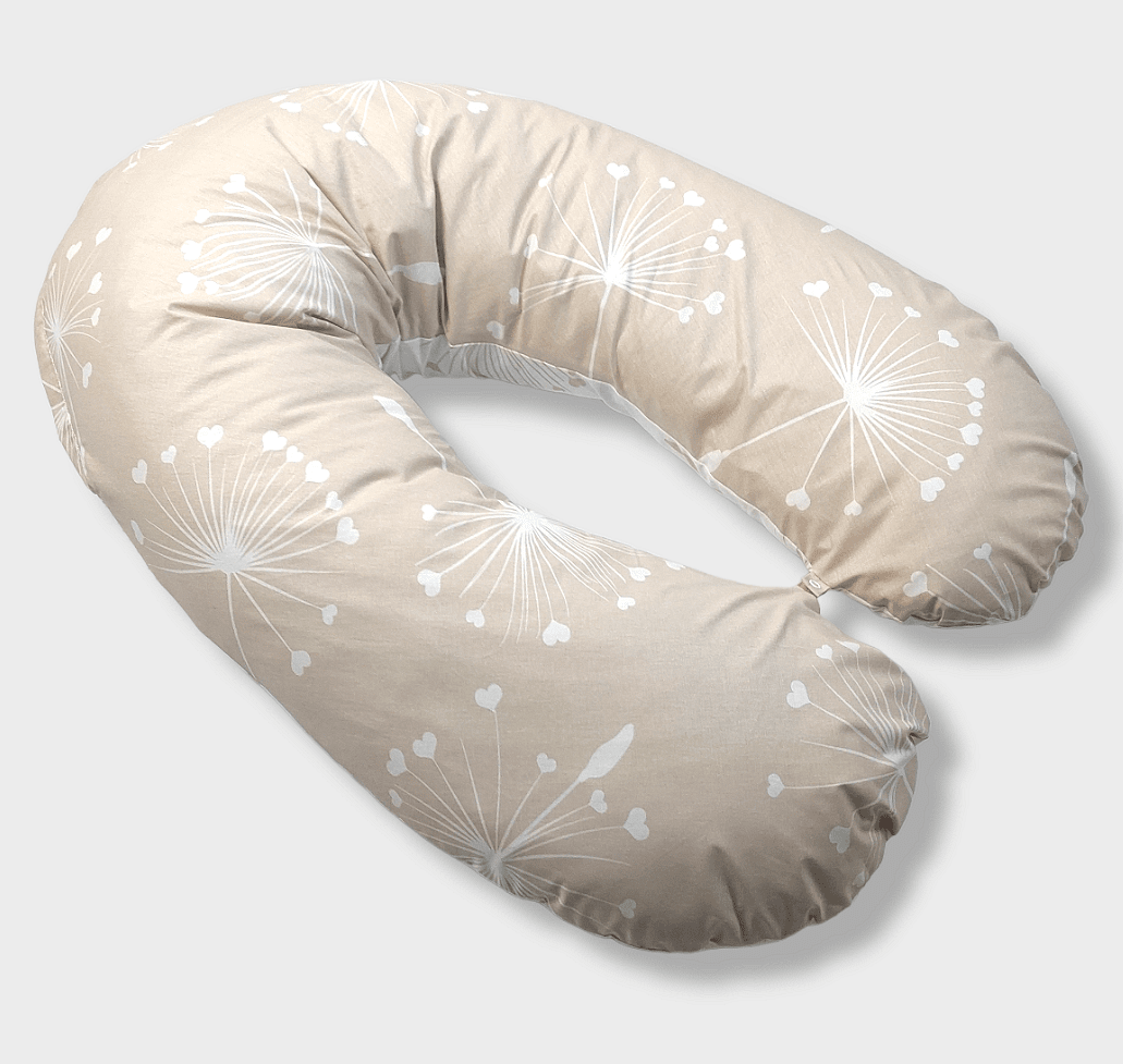 Rainy Възглавница За Бременни И Кърмене Basic Бежови Глухарчета