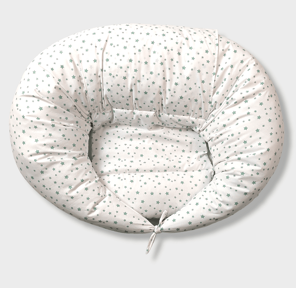 Rainy Възглавница За Кърмене 10В1 Мента Звезди