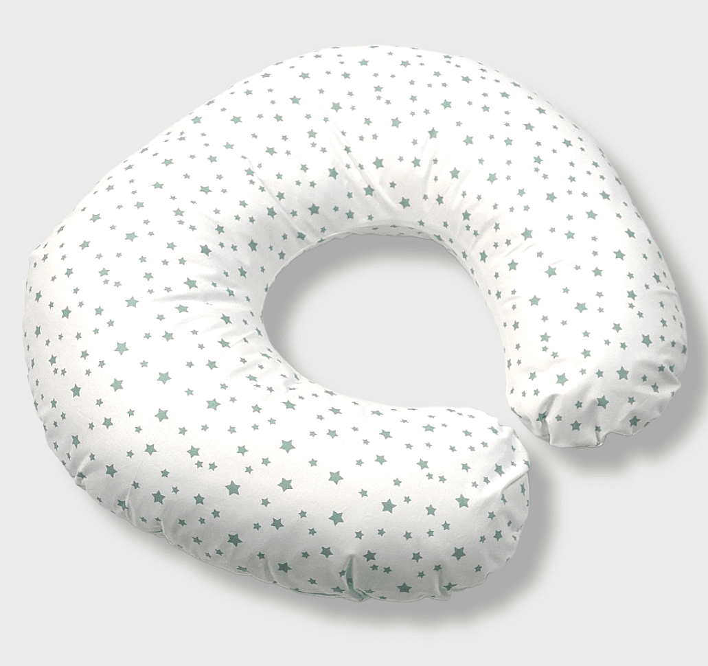 Rainy Възглавница За Кърмене Мента Звезди