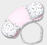 Rainy Възглавница За Кърмене С Подвижни Възглавнички Розови Цветя