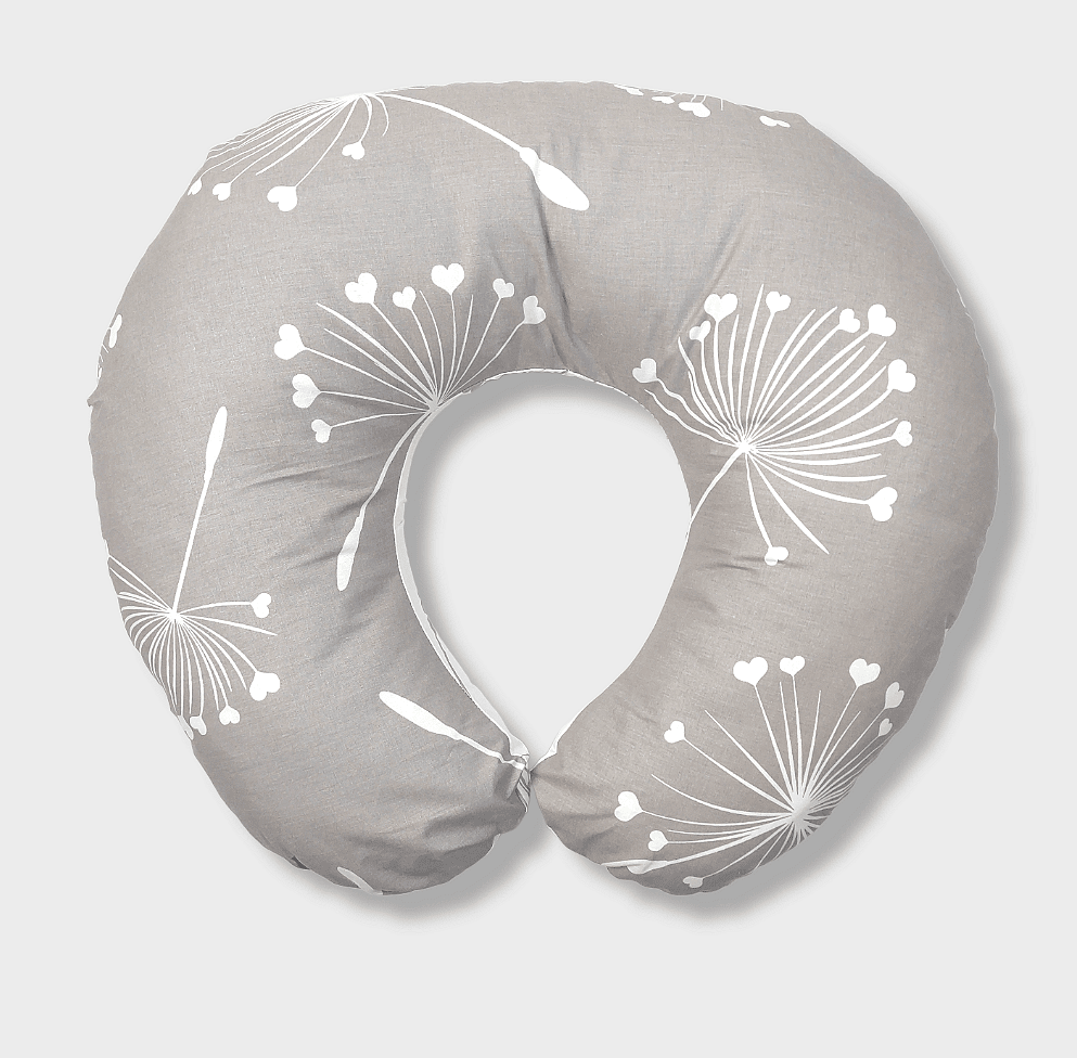 Pernă de alăptare Rainy, păpădii maro